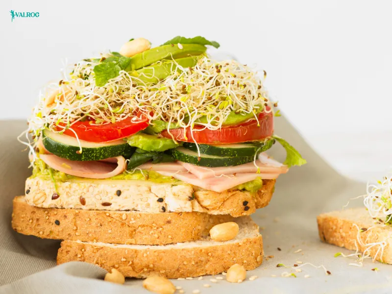 Sprout Sandwich – Open-Faced Recipe Idea