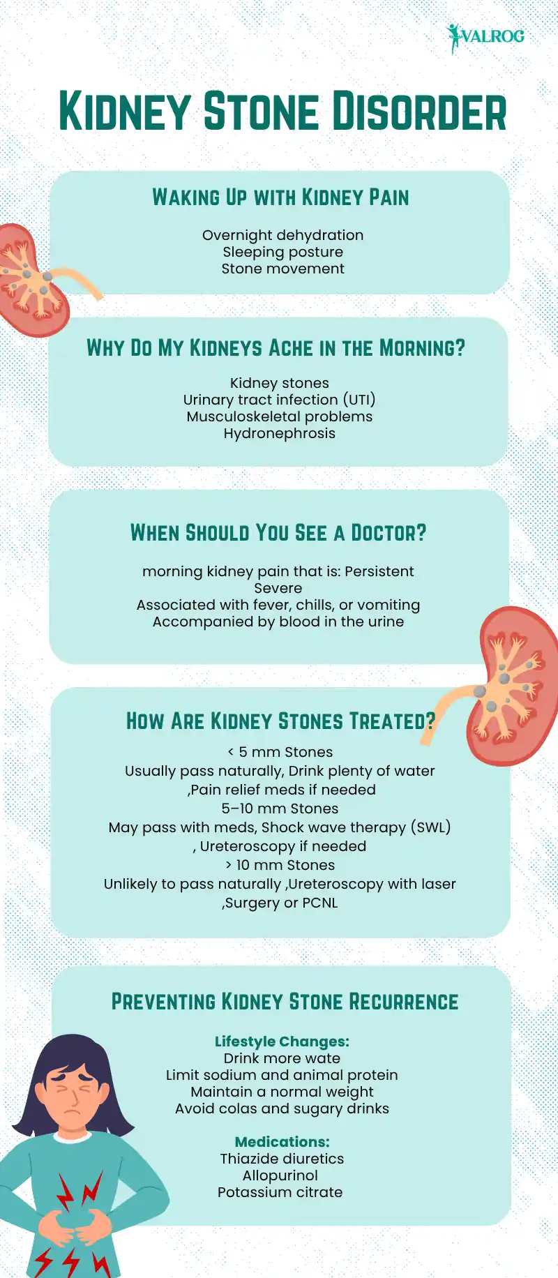 What are the Symptoms of a Kidney Stone Disorder
